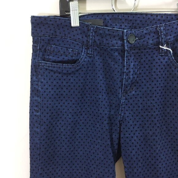 Kut from the Kloth Jeans Swiss Dot Diana Skinny Dark Wash Mid Rise Size 8 - Picture 1 of 5